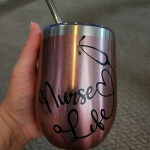 Nurse life cup tumbler